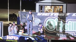 Salina Speedway BCC IMCA N SportMods A Feature [upl. by Dominique]