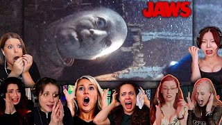 TOP quotJaws Jumpscarequot Reactions Jaws 1975 Movie Reaction First Time Watching [upl. by Stulin]