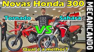 NOVA TORNADO 300 VS SAHARA 300 COMPARATIVO  QUAL É A MELHOR COMPARATIVO EXCLUSIVO MECANICANDO [upl. by Esmeralda65]