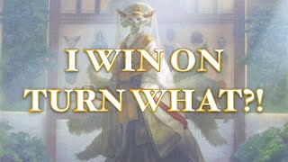 How fast can mono white win Magic the gathering Brawl gameplay [upl. by Cirdet]