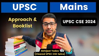 UPSC Mains Approach and Sources for all GS Subjects  UPSC CSE 2024 [upl. by Zil]