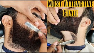 Beard 🔥 Style👍 2023  Best Beard Style For Mens 2023  Talented Barber Beard Cut Style  Style Beard [upl. by Velick]