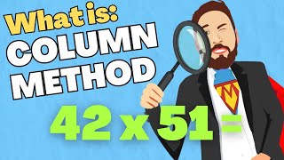 Column Method Multiplication  2Digit by 2Digit shorts [upl. by Ekalb389]