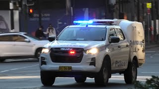 NSWPF Paddy Wagon  Van Responding [upl. by Ennaisoj]