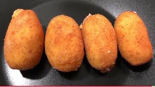 Como Hacer Croquetas de queso Españolas [upl. by Martinez]