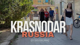 Walk in Krasnodar in 4K 60fps  Hidden Gems of Krasnodar Russia [upl. by Ivor71]