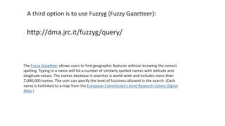 Fuzzy Gazetteer by Barbara Starkey [upl. by Eikram]