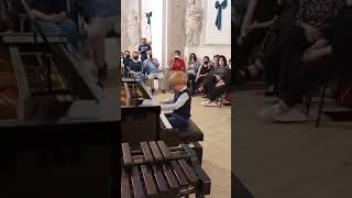 Five years old performing Mozart [upl. by Oribella896]