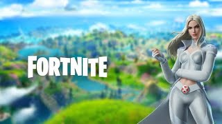 Emma Frost Diamond Form Gameplay  Fortnite PS5 [upl. by Aicenra44]