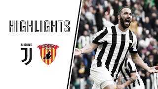 HIGHLIGHTS Juventus vs Benevento 21  Serie A  05112017 [upl. by Winstonn]