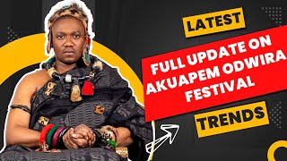 Akuapem Odwira festival 2024  Full update [upl. by Soinotna997]