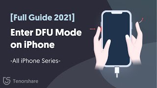 How to Enter DFU Mode on iPhone  All Series Full Guide 2021 [upl. by Charis837]