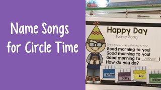 Name Songs for Circle Time [upl. by Maddock]