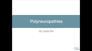 Polyneuropathy [upl. by Akinahc]