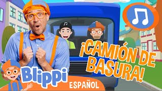 La Canción del Camión de Basura 🎵 Blippi Español  Canciones para niños compilación de 10 minutos [upl. by Nylrehs]