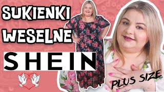 ⛅ MIERZYMY PLUS SIZE ⛅ SUKIENKI WESELNE Z SHEIN  WARTO I MADZIOF [upl. by Tremann]