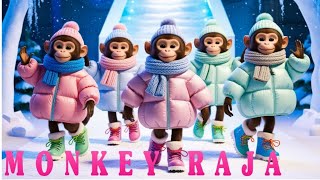 MONKEY RAJA MONKEY INFORMATION KIDS LEARNING KIDS WORLD [upl. by Notnroht475]