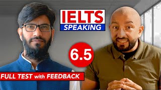 IELTS Speaking Test Band 65  with Detailed Feedback  Indian Student 🇮🇳 [upl. by Notnirt503]