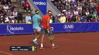 Rafael Nadal amp Casper Ruud  Hot Shot  Nordea Open 2024 [upl. by Burchett]