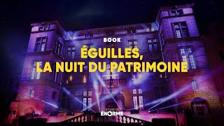 Éguilles La nuit du patrimoine 2021 Video mapping [upl. by Olympium147]