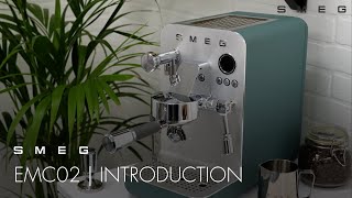 Introducing the Mini Pro Espresso Machine  Smeg EMC02 [upl. by Nivac403]