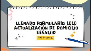 ACTUALIZACION DE CAMBIO DE DOMICILIO EN ESSALUD [upl. by Mord]