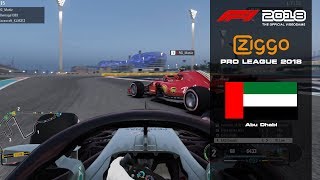 F1 2018  Ziggo Pro League  Round 21 Abu Dhabi Grand Prix [upl. by Damick]