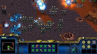 StarCraft Remastered 4K 60FPS Enslavers Dark Vengeance Campaign 3  Nemesis Destroy Terran CC [upl. by Holtorf]