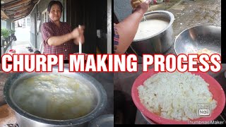 CHURPI MAKING PROCESS 🥰 [upl. by Jerold281]