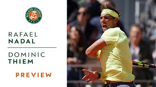 Rafael Nadal vs Dominic Thiem  Preview Final  RolandGarros 2019 [upl. by Cinnamon883]