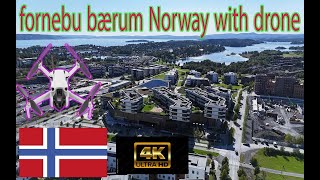 Fornebu in Bærum Norway  4K 100fps Ultra light HDR Video with Drone [upl. by Ime4]