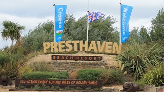 Arrival video Haven Presthaven Sands Gronant Prestatyn North Wales 2022 Touring caravan area [upl. by Ainsley634]