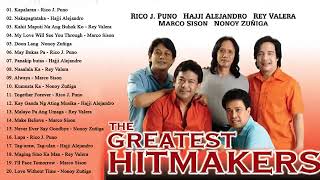 Rico J Puno Rey Valera Marco Sison Hajji Alejandro Greatest Hits  OPM Tagalog Love Songs Ever [upl. by Seaman]