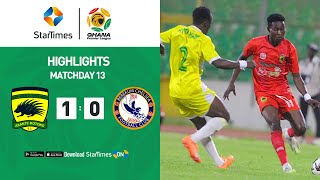 Asante Kotoko 1  0 Berekum Chelsea  Highlights  Ghana Premier League  MD 13 [upl. by Erinna]