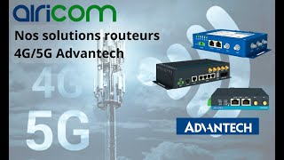 Airicom  Nos solutions routeurs 4G5G Advantech [upl. by Artenal]