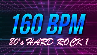 160 BPM  80s Hard Rock  44 Drum Track  Metronome  Drum Beat [upl. by Maroj598]