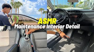 Interior Car Detailing ASMR  Detailing Beyond Limits [upl. by Ennaeel]