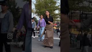 Palzom la living her best life dancing at Gorshey with friends101224 gorshey tibetancircledance [upl. by Allayne]