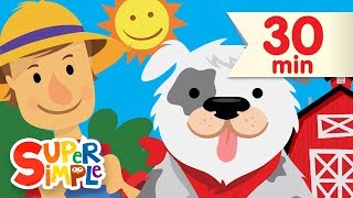 BINGO  More  Top Kids Songs and Nursery Rhymes  Super Simple Songs [upl. by Lebbie431]