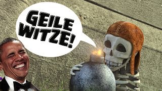 BESTE WITZE  CLASH OF CLANS  Lets Play CoC Deutsch German HD [upl. by Ecilahs983]