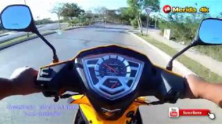 Video 1  Mi Merida 4k Recorriendo calles con Mi Italika AT 125 [upl. by Riehl]