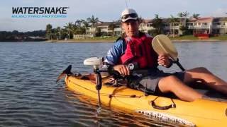 Watersnake Universal Electric Motor Mount for Kayaks and Canoes [upl. by Haggar]