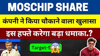 Moschip Share Latest news Moschip tech Share News today Mochip Share target analysis Moschip news [upl. by Liebowitz660]