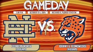 Edinburg North Cougars vs J Economedes Jaguars [upl. by Thurston]