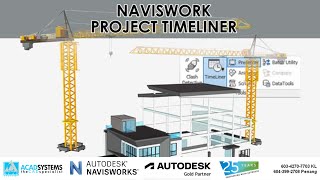 Naviswork Project Timeliner [upl. by Ajnot]