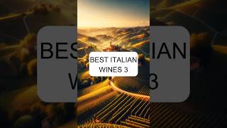 Top Italian Wines Part 3 topwine winefacts italienwine bestwine winepassion winepairing [upl. by Lig354]