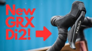 New Shimano 12s GRX Di2 unboxing [upl. by Konstance]