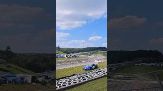 Dexter StaceyNASCAR Canada Series 200 crash shortvideo mosport racecrashnascarcrashes nascar [upl. by Dorie]