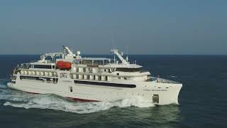 Coral Adventurer successfully completes sea trial ahead of Kimberley cruise season [upl. by Alien207]