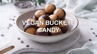 Vegan Buckeye Candy Recipe [upl. by Gervase]